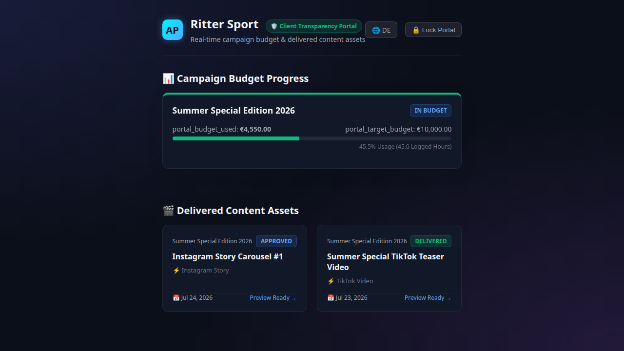 Client portal